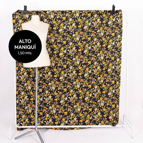 FIBRANA RAYON POPLIN ESTAMPADA SEA