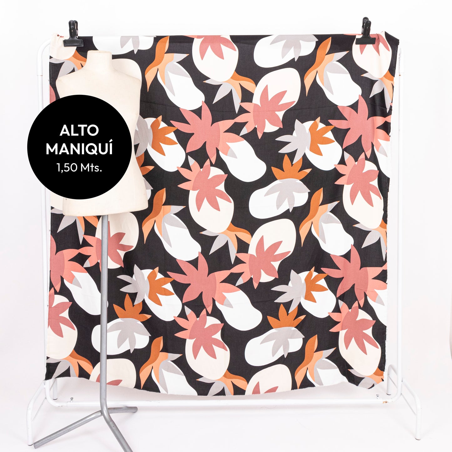 FIBRANA RAYON POPLIN ESTAMPADA #FLOWERPOWER