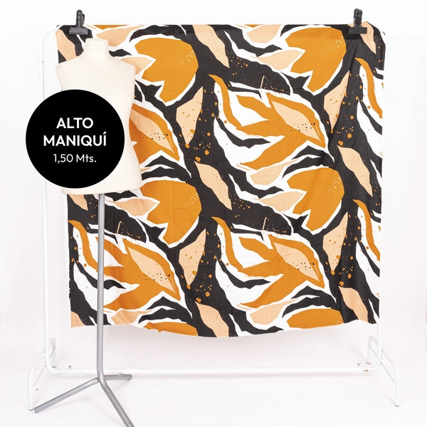 FIBRANA RAYON POPLIN ESTAMPADA PICASSO