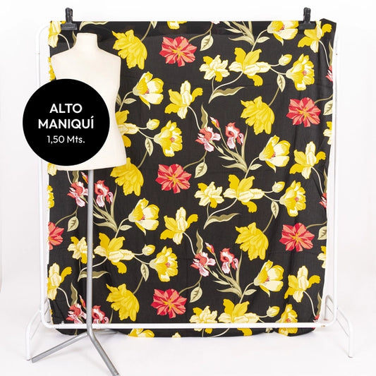 FIBRANA RAYON POPLIN ESTAMPADA EUPHORIA