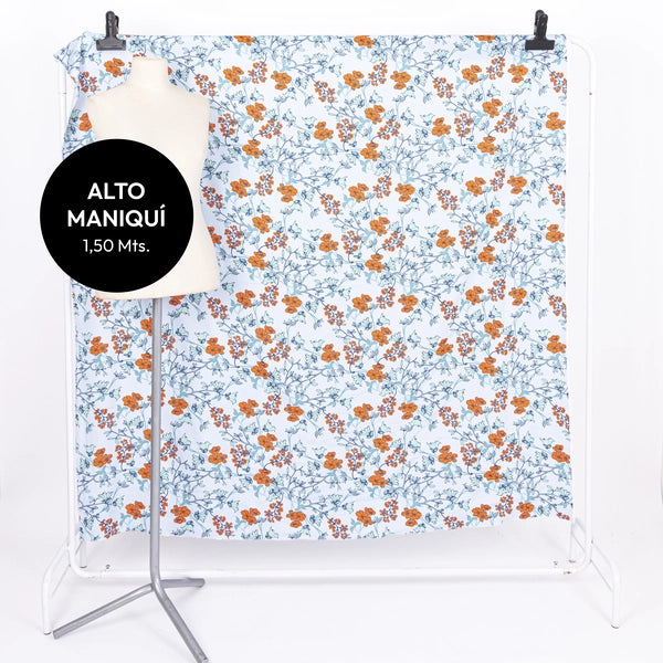 FIBRANA RAYON POPLIN ESTAMPADA LUCIA