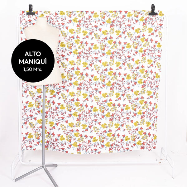 FIBRANA RAYON POPLIN ESTAMPADA LUCIA