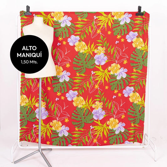 FIBRANA RAYON POPLIN ESTAMPADA FIJI