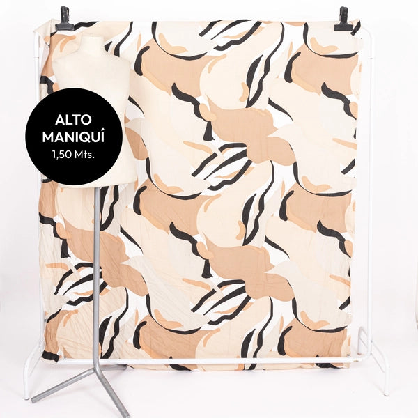 FIBRANA RAYON POPLIN ESTAMPADA SOFIA