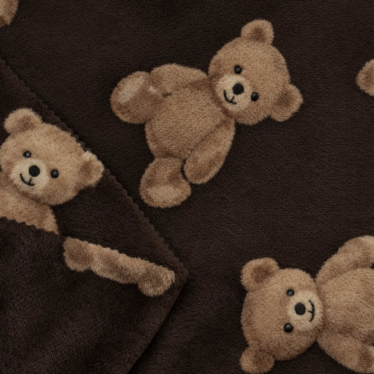 FLANNEL PRINT OSO TEDDY