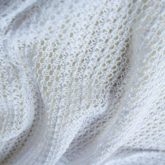 OFF WHITE TEJIDO CROCHETTE GINKO