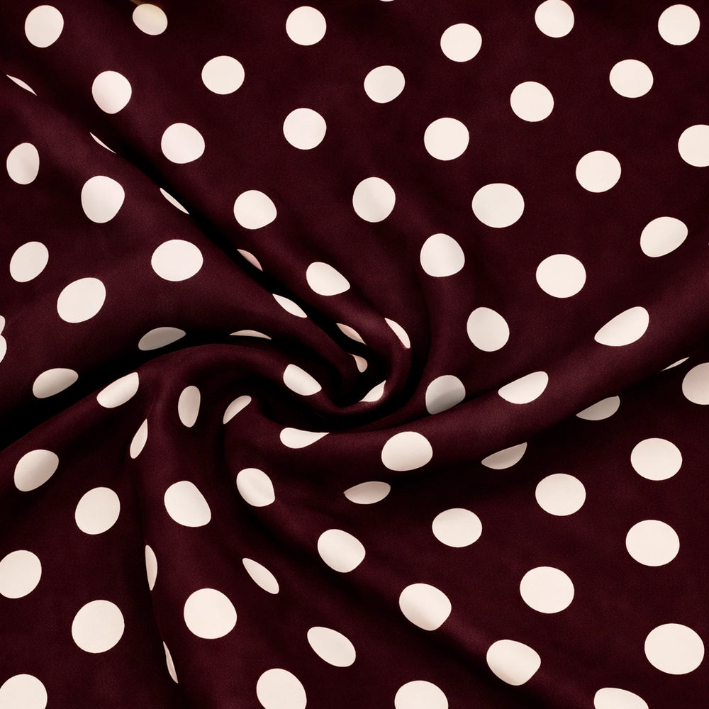 HEAVY SATÉN ESTAMPADO LUNARES