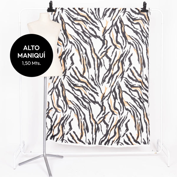 LINO ESTAMPADO CEBRA