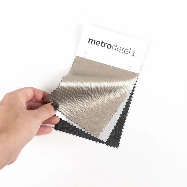 CUERINA METALIZADA REPTIL