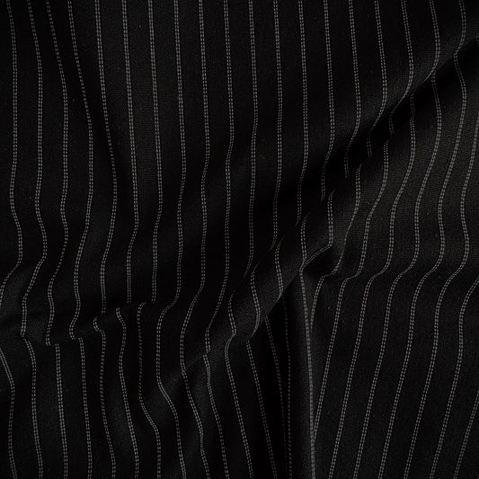 DSN 1 JET BLACK - LINEN LINO NATURAL RAYADO