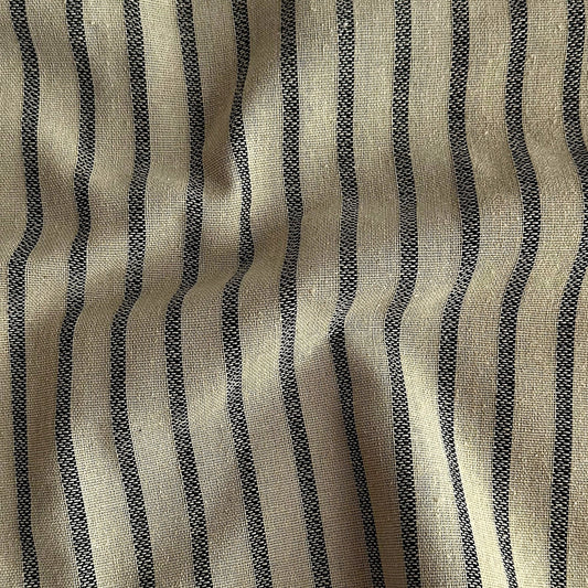 DSN 3 LINEN / JET BLACK LINO NATURAL RAYADO