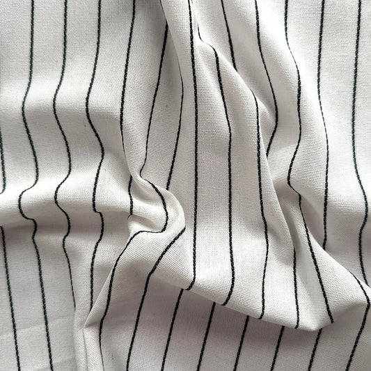 DSN 5 WHITE / JET BLACK LINO NATURAL RAYADO