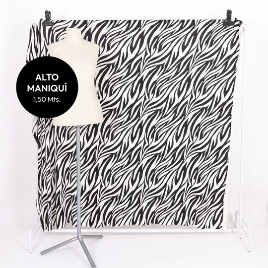 MORLEY VISCOSA ESTAMPADO ZEBRA