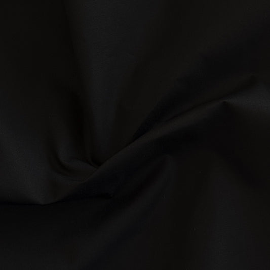 JET BLACK PREVENTA POPLIN PAPER TOUCHCOTTONSILK
