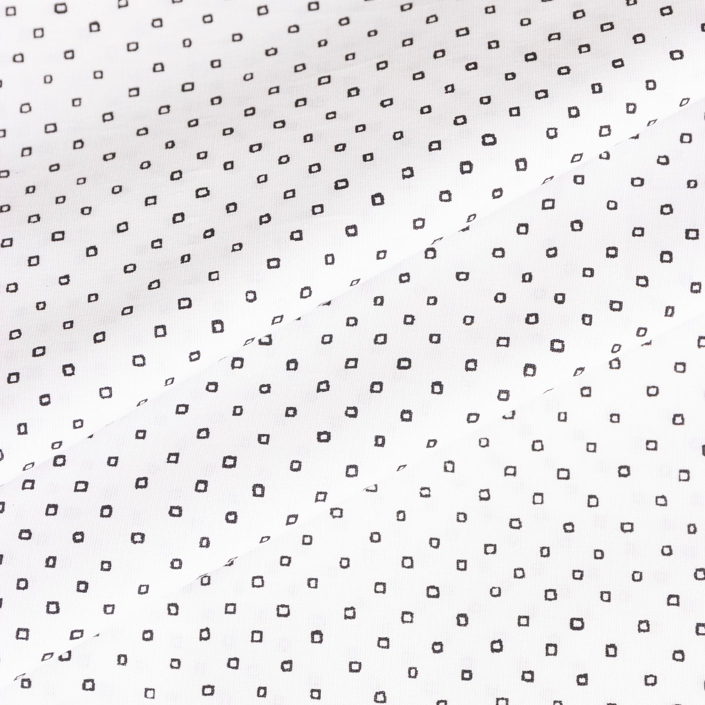 POPLIN CON LYCRA ESTAMPADO CUADRADO OFF WHITE
