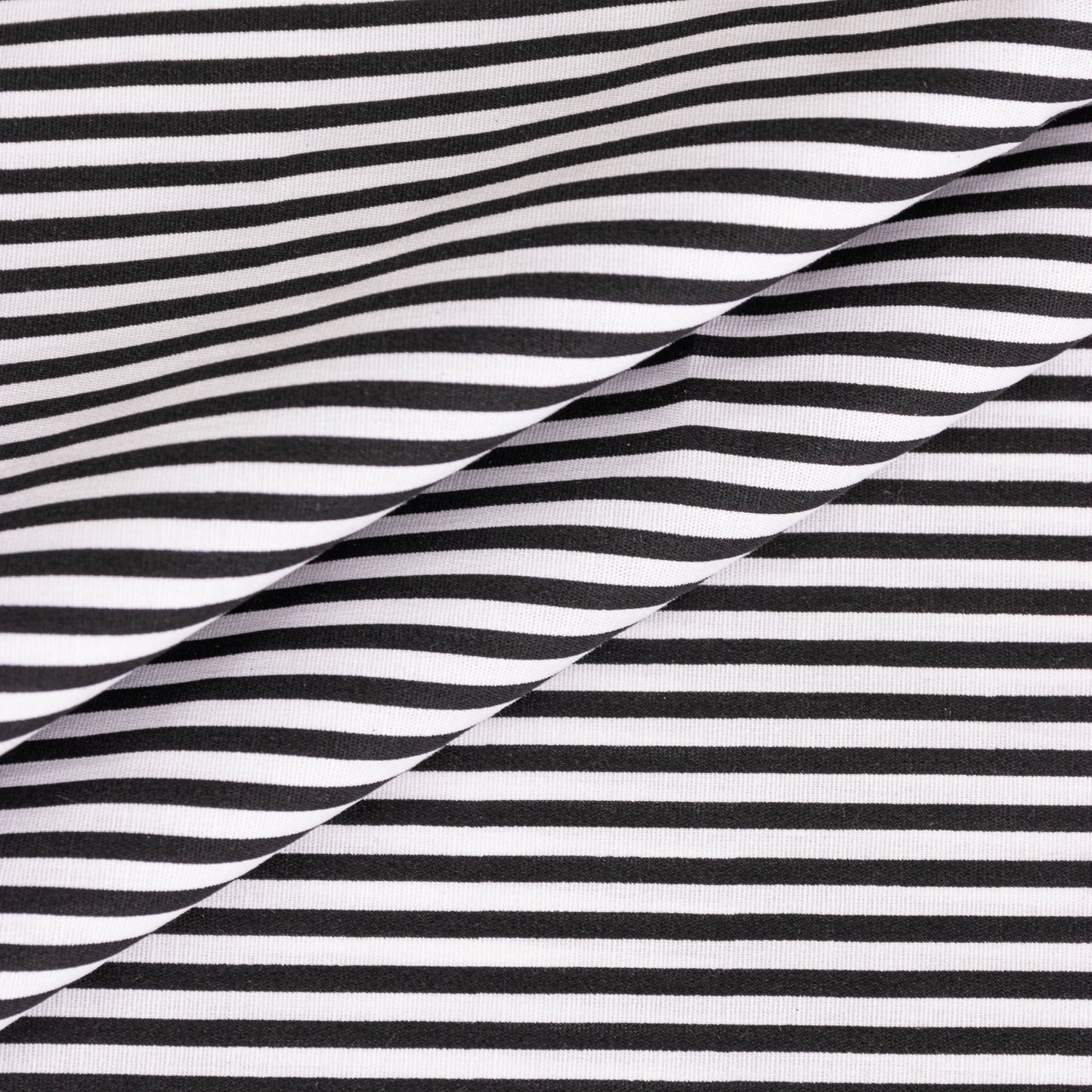 POPLIN CON LYCRA ESTAMPADO RAYADO NEGRO