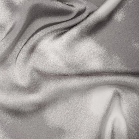 WASHED GREY HEAVY SATÉN ESTAMPADO