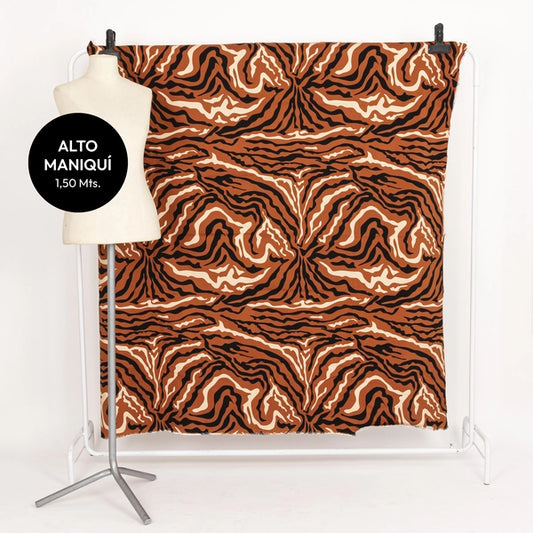 CAMEL BENGALINA ESTAMPADA AFRIKA