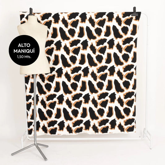 OFF WHITE BENGALINA ESTAMPADA ANIMAL