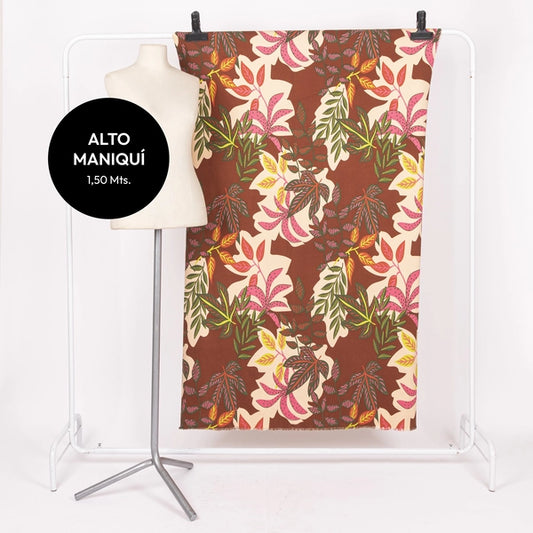 CHOCOLATE BENGALINA ESTAMPADA BAHIA