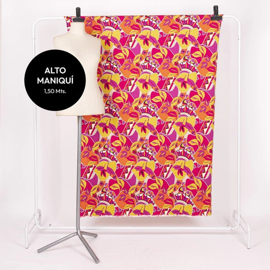 FUCSIA BENGALINA ESTAMPADA MILAN