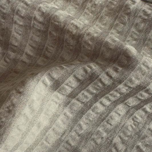 LINEN CLOQUE RAYADO TONO A TONO