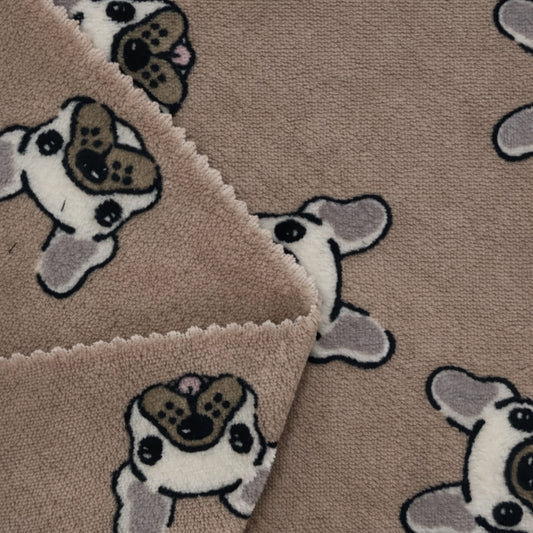 PREVENTA FLANNEL PRINT BULLDOG FRANCÉS