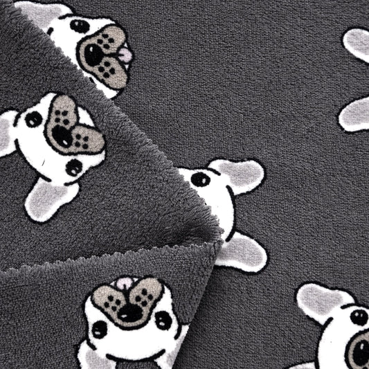 PREVENTA FLANNEL PRINT BULLDOG FRANCÉS