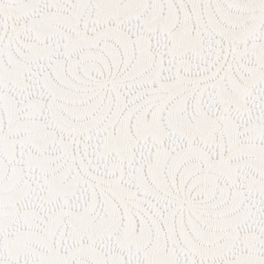 OFF WHITE ENCAJE ELASTIZADO PREMIUM