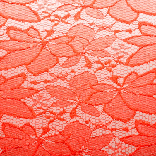 CORAL ENCAJE ELASTIZADO