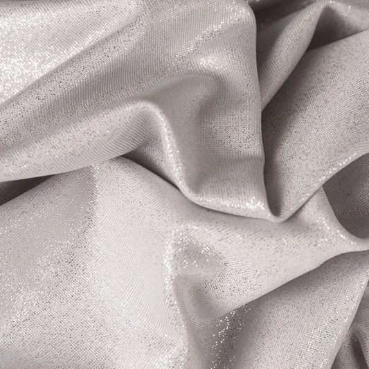 SILVER ENGOMADO DE PUNTO LUREX