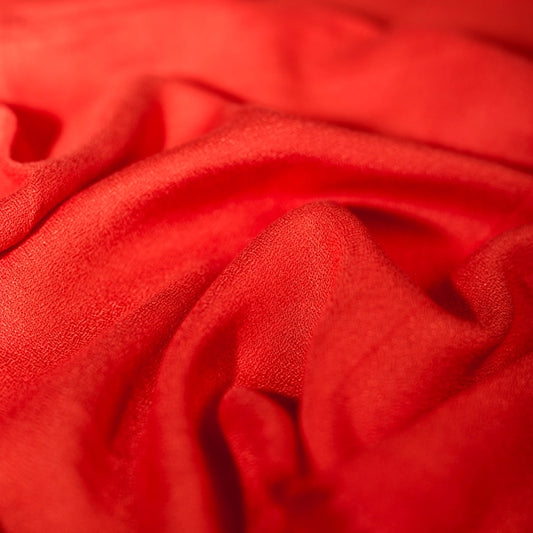 ROJO FIBRANA CREPPE 100% RAYON