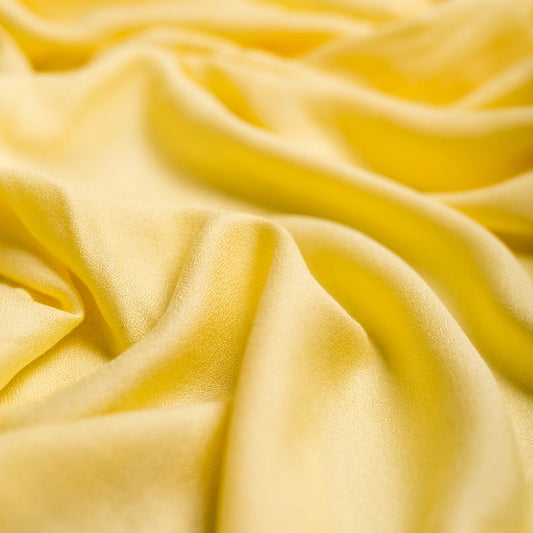 AMARILLO FIBRANA CREPPE 100% RAYON