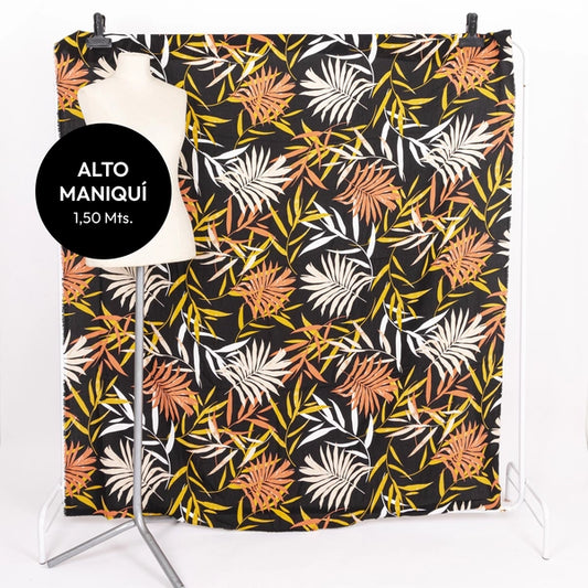 DSN 8 FIBRANA RAYON POPLIN ESTAMPADA TROPIC