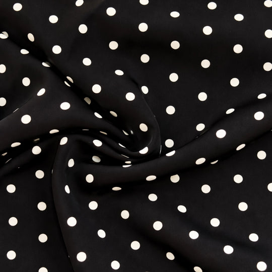 HEAVY SATÉN ESTAMPADO LUNARES