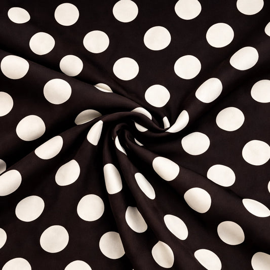 HEAVY SATÉN ESTAMPADO LUNARES