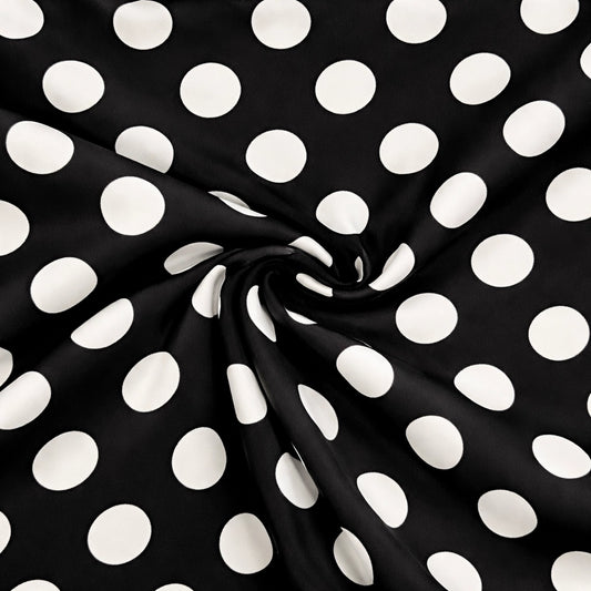 HEAVY SATÉN ESTAMPADO LUNARES