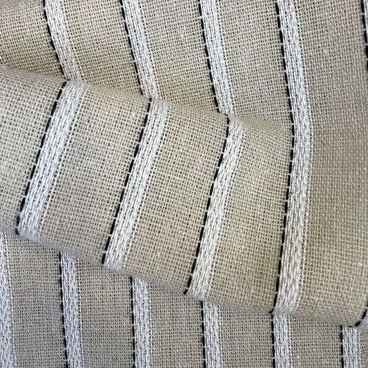 LINO NATURAL RAYADO