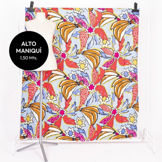 DSN 5 LINO CON LYCRA ESTAMPADO STAR