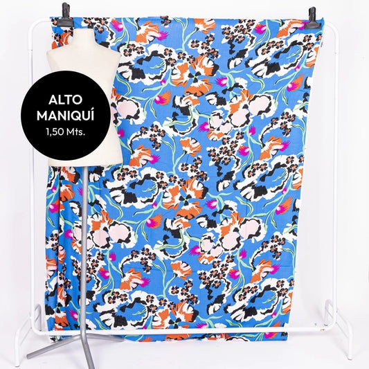 DSN 4 LINO CON LYCRA ESTAMPADO ORCHID