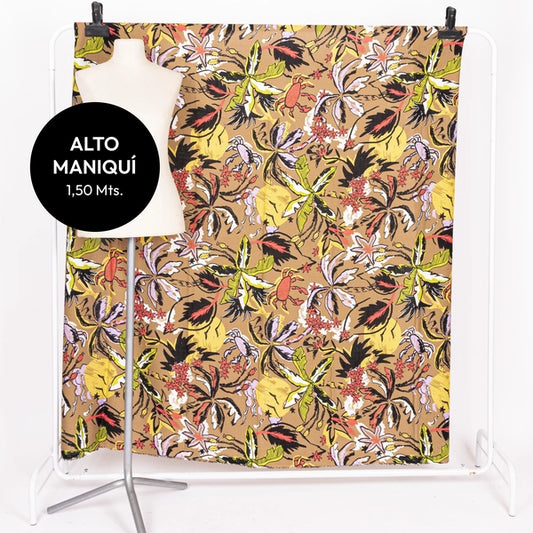 DSN 5 LINO CON LYCRA ESTAMPADO CALIFORNIA