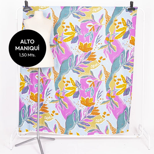 DSN 5 LINO CON LYCRA ESTAMPADO ARTY