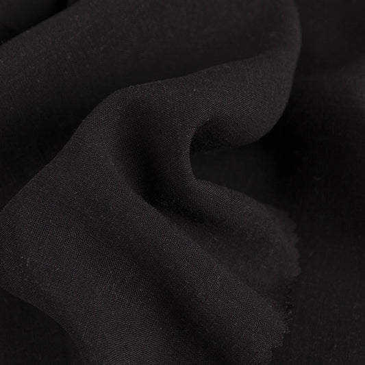 JET BLACK LINO CAMISERO VALERIA