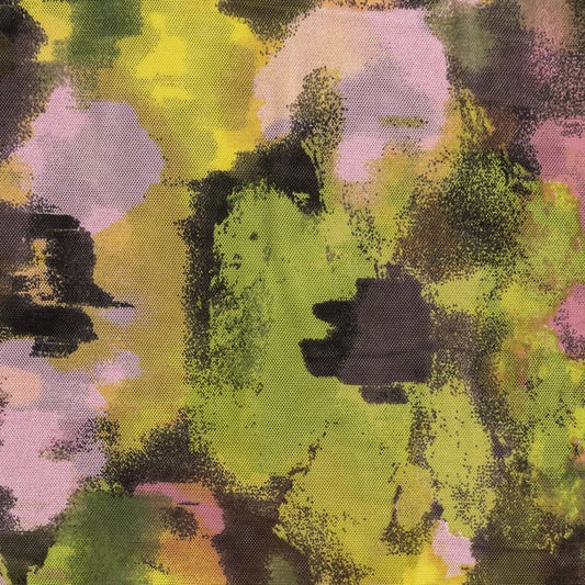 PINK - BUTTER MICROTUL ELASTIZADO ESTAMPADO MONET