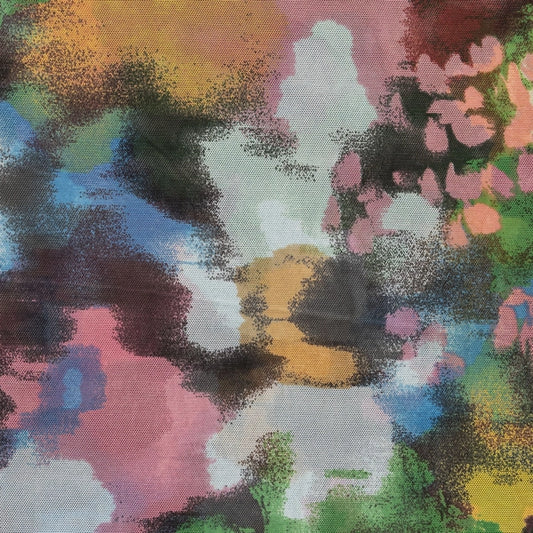 PINK - FOREST MICROTUL ELASTIZADO ESTAMPADO MONET