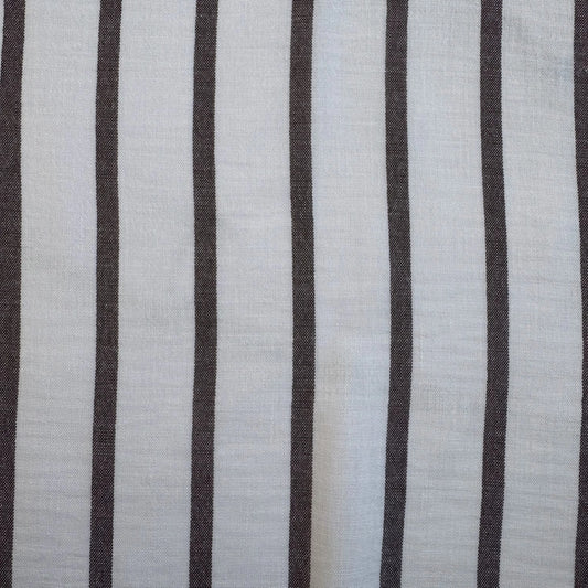 OFF WHITE / GODIVA LINO CAMISERO RAYADO DSN 11