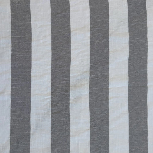 LIGHT GREY LINO CAMISERO RAYADO DSN 12