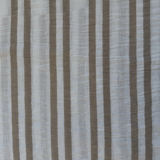 OFF WHITE / CAMEL LINO CAMISERO RAYADO DSN 14