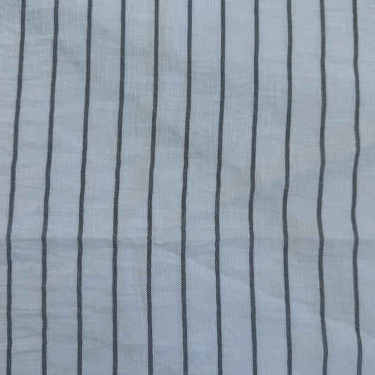 WHITE / LIGHT GREY LINO CAMISERO RAYADO DSN 3