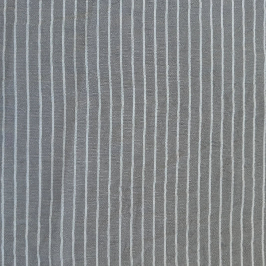 LIGHT GREY LINO CAMISERO RAYADO DSN 6